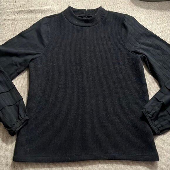 Madewell Mock Turtleneck Sweater - Picture 1 of 7